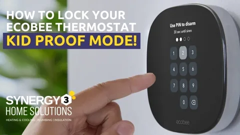 How To Kid Proof Ecobee Thermostat! video thumbnail
